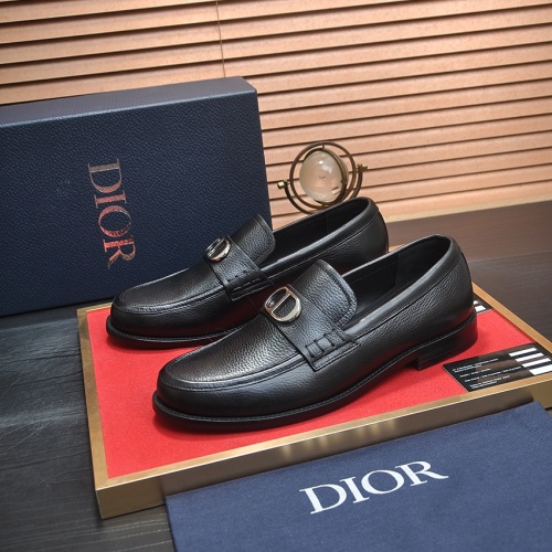 Cheap Christian Dior Leather Shoes For Men #1209064 Replica Wholesale [$98.00 USD] [ITEM#1209064] on Replica Christian Dior Leather Shoes