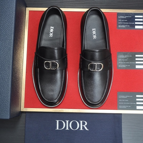 Cheap Christian Dior Leather Shoes For Men #1209064 Replica Wholesale [$98.00 USD] [ITEM#1209064] on Replica Christian Dior Leather Shoes