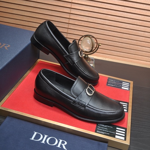 Cheap Christian Dior Leather Shoes For Men #1209064 Replica Wholesale [$98.00 USD] [ITEM#1209064] on Replica Christian Dior Leather Shoes