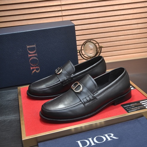 Cheap Christian Dior Leather Shoes For Men #1209065 Replica Wholesale [$98.00 USD] [ITEM#1209065] on Replica Christian Dior Leather Shoes