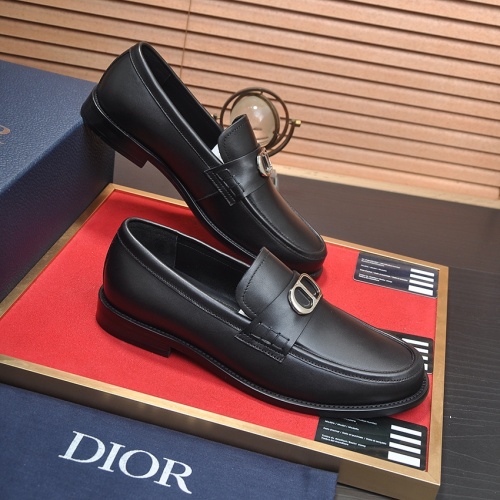 Cheap Christian Dior Leather Shoes For Men #1209065 Replica Wholesale [$98.00 USD] [ITEM#1209065] on Replica Christian Dior Leather Shoes