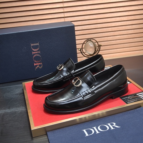 Cheap Christian Dior Leather Shoes For Men #1209066 Replica Wholesale [$98.00 USD] [ITEM#1209066] on Replica Christian Dior Leather Shoes