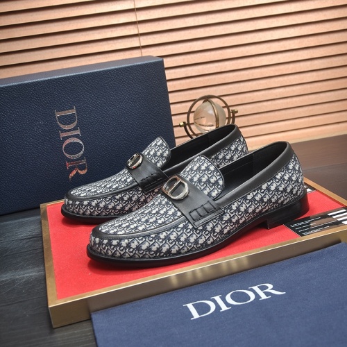 Cheap Christian Dior Leather Shoes For Men #1209067 Replica Wholesale [$98.00 USD] [ITEM#1209067] on Replica Christian Dior Leather Shoes