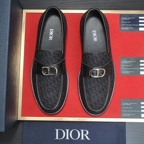 Cheap Christian Dior Leather Shoes For Men #1209068 Replica Wholesale [$98.00 USD] [ITEM#1209068] on Replica Christian Dior Leather Shoes