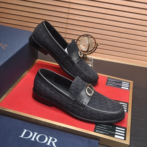 Cheap Christian Dior Leather Shoes For Men #1209068 Replica Wholesale [$98.00 USD] [ITEM#1209068] on Replica Christian Dior Leather Shoes