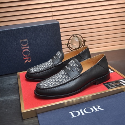 Cheap Christian Dior Leather Shoes For Men #1209069 Replica Wholesale [$98.00 USD] [ITEM#1209069] on Replica Christian Dior Leather Shoes