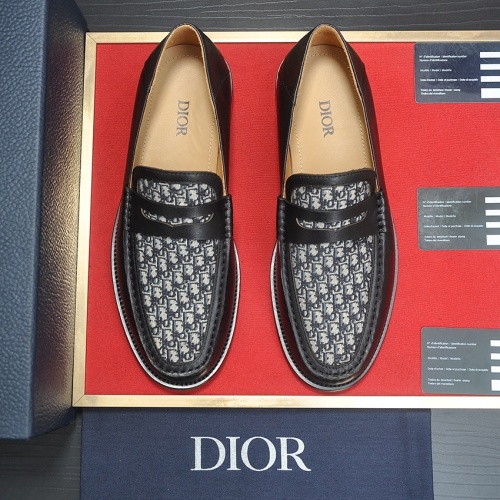 Cheap Christian Dior Leather Shoes For Men #1209069 Replica Wholesale [$98.00 USD] [ITEM#1209069] on Replica Christian Dior Leather Shoes