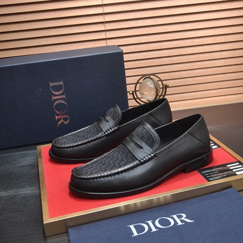 Cheap Christian Dior Leather Shoes For Men #1209070 Replica Wholesale [$98.00 USD] [ITEM#1209070] on Replica Christian Dior Leather Shoes