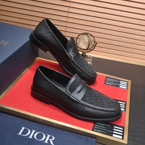 Cheap Christian Dior Leather Shoes For Men #1209070 Replica Wholesale [$98.00 USD] [ITEM#1209070] on Replica Christian Dior Leather Shoes