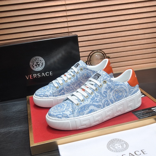 Cheap Versace Casual Shoes For Men #1209077 Replica Wholesale [$76.00 USD] [ITEM#1209077] on Replica Versace Casual Shoes