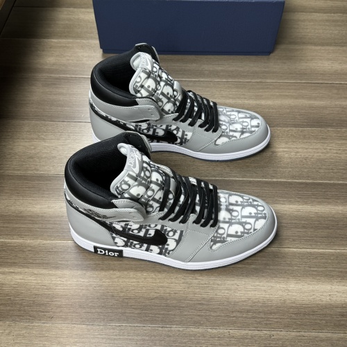 Cheap Christian Dior High Top Shoes For Men #1209189 Replica Wholesale [$155.00 USD] [ITEM#1209189] on Replica Christian Dior High Top Shoes