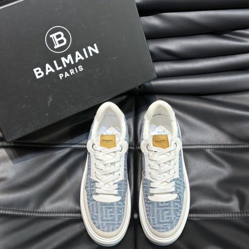 Cheap Balmain Casual Shoes For Men #1209227 Replica Wholesale [$80.00 USD] [ITEM#1209227] on Replica Balmain Casual Shoes