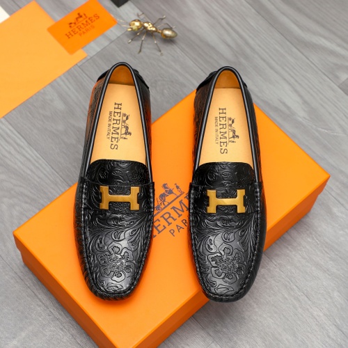 Cheap Hermes Leather Shoes For Men #1209242 Replica Wholesale [$68.00 USD] [ITEM#1209242] on Replica Hermes Leather Shoes