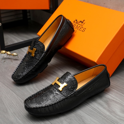 Cheap Hermes Leather Shoes For Men #1209242 Replica Wholesale [$68.00 USD] [ITEM#1209242] on Replica Hermes Leather Shoes