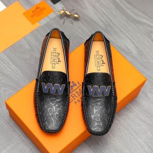 Cheap Hermes Leather Shoes For Men #1209243 Replica Wholesale [$68.00 USD] [ITEM#1209243] on Replica Hermes Leather Shoes