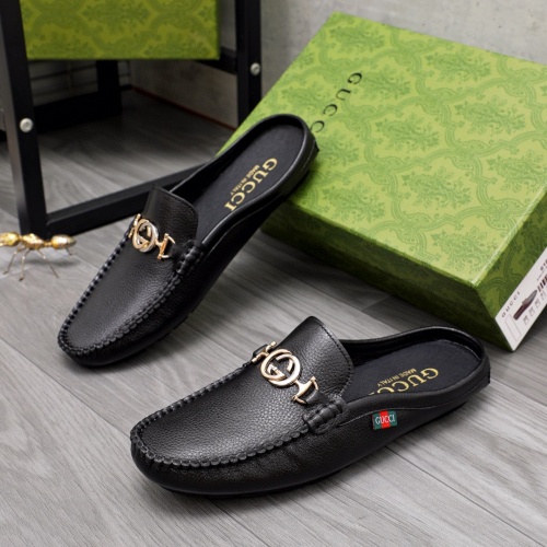 Cheap Gucci Slippers For Men #1209245 Replica Wholesale [$64.00 USD] [ITEM#1209245] on Replica Gucci Slippers