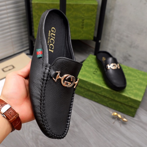 Cheap Gucci Slippers For Men #1209245 Replica Wholesale [$64.00 USD] [ITEM#1209245] on Replica Gucci Slippers