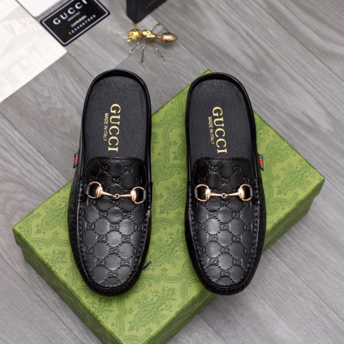 Cheap Gucci Slippers For Men #1209247 Replica Wholesale [$64.00 USD] [ITEM#1209247] on Replica Gucci Slippers