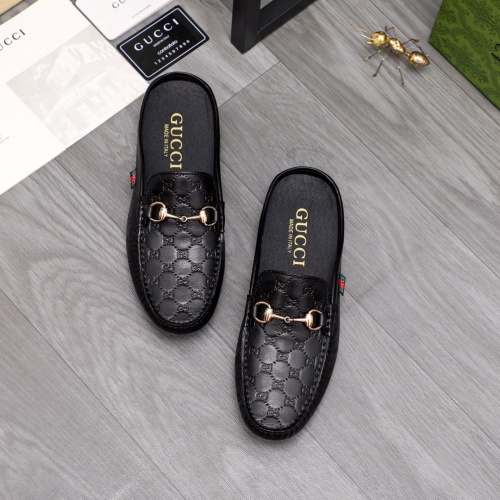 Cheap Gucci Slippers For Men #1209247 Replica Wholesale [$64.00 USD] [ITEM#1209247] on Replica Gucci Slippers