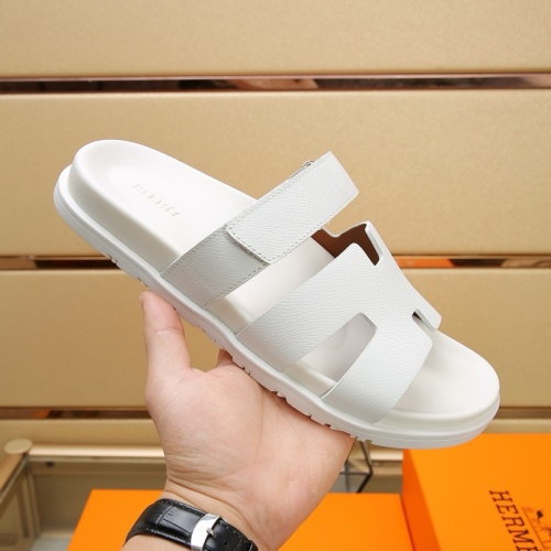 Cheap Hermes Slippers For Men #1209248 Replica Wholesale [$68.00 USD] [ITEM#1209248] on Replica Hermes Slippers