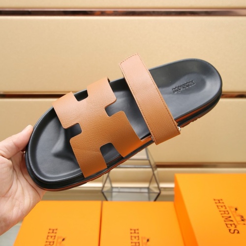 Cheap Hermes Slippers For Men #1209249 Replica Wholesale [$68.00 USD] [ITEM#1209249] on Replica Hermes Slippers