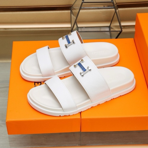 Cheap Hermes Slippers For Men #1209252 Replica Wholesale [$68.00 USD] [ITEM#1209252] on Replica Hermes Slippers