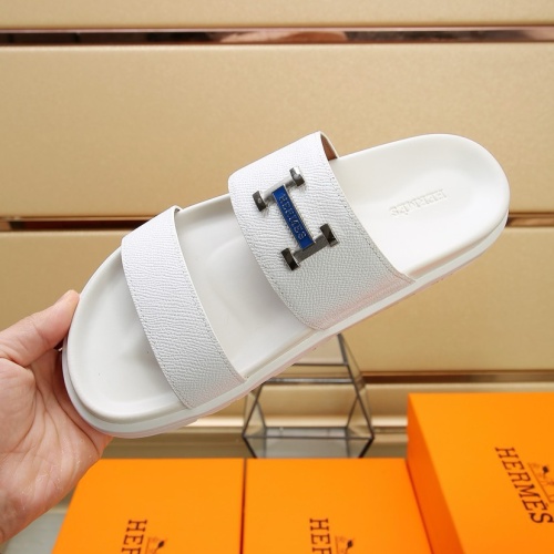 Cheap Hermes Slippers For Men #1209252 Replica Wholesale [$68.00 USD] [ITEM#1209252] on Replica Hermes Slippers