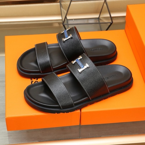 Cheap Hermes Slippers For Men #1209253 Replica Wholesale [$68.00 USD] [ITEM#1209253] on Replica Hermes Slippers