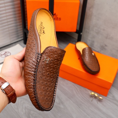 Cheap Hermes Slippers For Men #1209279 Replica Wholesale [$64.00 USD] [ITEM#1209279] on Replica Hermes Slippers