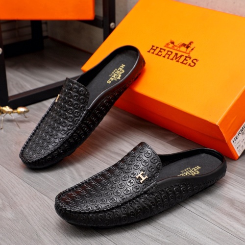 Cheap Hermes Slippers For Men #1209280 Replica Wholesale [$64.00 USD] [ITEM#1209280] on Replica Hermes Slippers