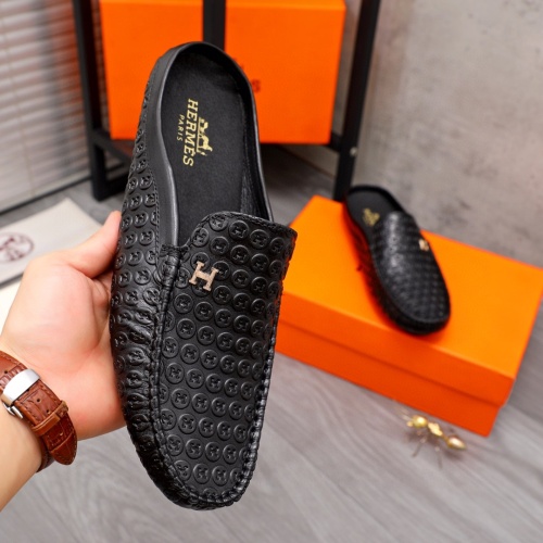 Cheap Hermes Slippers For Men #1209280 Replica Wholesale [$64.00 USD] [ITEM#1209280] on Replica Hermes Slippers