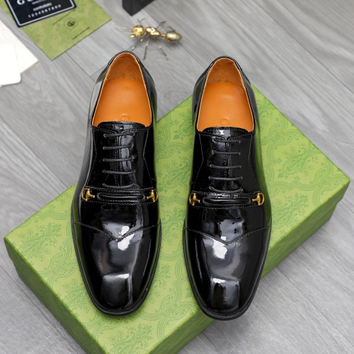 Cheap Gucci Oxfords Shoes For Men #1209287 Replica Wholesale [$140.00 USD] [ITEM#1209287] on Replica Gucci Oxfords Shoes