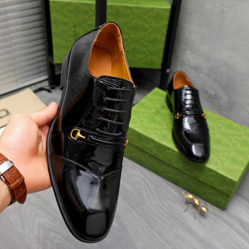 Cheap Gucci Oxfords Shoes For Men #1209287 Replica Wholesale [$140.00 USD] [ITEM#1209287] on Replica Gucci Oxfords Shoes