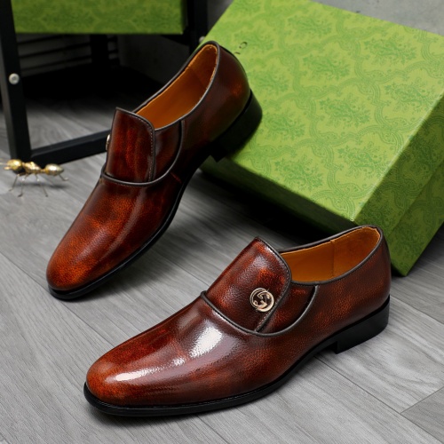 Cheap Gucci Oxfords Shoes For Men #1209292 Replica Wholesale [$82.00 USD] [ITEM#1209292] on Replica Gucci Oxfords Shoes