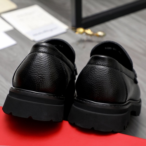Cheap Salvatore Ferragamo Leather Shoes For Men #1209303 Replica Wholesale [$82.00 USD] [ITEM#1209303] on Replica Salvatore Ferragamo Leather Shoes
