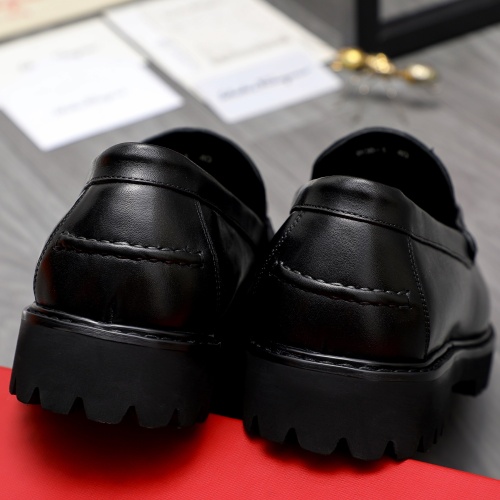 Cheap Salvatore Ferragamo Leather Shoes For Men #1209319 Replica Wholesale [$82.00 USD] [ITEM#1209319] on Replica Salvatore Ferragamo Leather Shoes