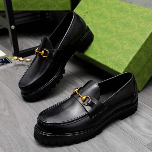 Cheap Gucci Oxfords Shoes For Men #1209323 Replica Wholesale [$82.00 USD] [ITEM#1209323] on Replica Gucci Oxfords Shoes