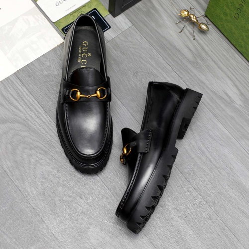 Cheap Gucci Oxfords Shoes For Men #1209323 Replica Wholesale [$82.00 USD] [ITEM#1209323] on Replica Gucci Oxfords Shoes