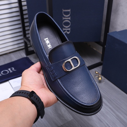 Cheap Christian Dior Leather Shoes For Men #1209330 Replica Wholesale [$96.00 USD] [ITEM#1209330] on Replica Christian Dior Leather Shoes