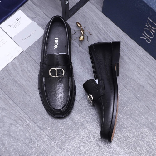 Cheap Christian Dior Leather Shoes For Men #1209331 Replica Wholesale [$96.00 USD] [ITEM#1209331] on Replica Christian Dior Leather Shoes