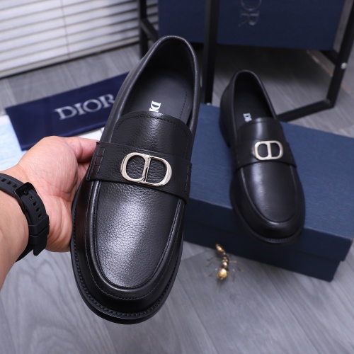 Cheap Christian Dior Leather Shoes For Men #1209331 Replica Wholesale [$96.00 USD] [ITEM#1209331] on Replica Christian Dior Leather Shoes