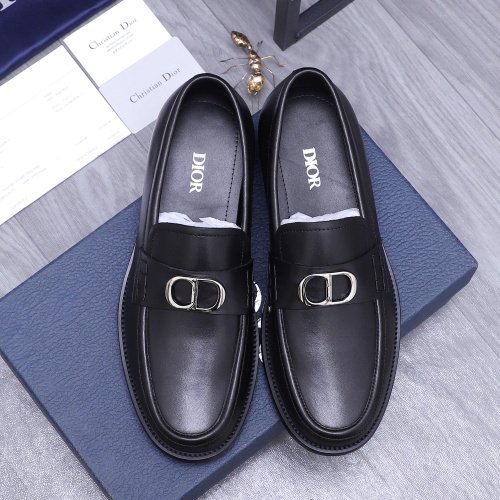 Cheap Christian Dior Leather Shoes For Men #1209332 Replica Wholesale [$96.00 USD] [ITEM#1209332] on Replica Christian Dior Leather Shoes