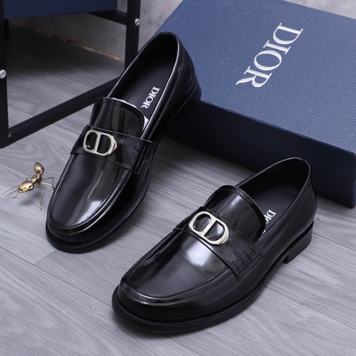 Cheap Christian Dior Leather Shoes For Men #1209333 Replica Wholesale [$96.00 USD] [ITEM#1209333] on Replica Christian Dior Leather Shoes