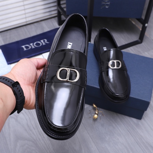 Cheap Christian Dior Leather Shoes For Men #1209333 Replica Wholesale [$96.00 USD] [ITEM#1209333] on Replica Christian Dior Leather Shoes