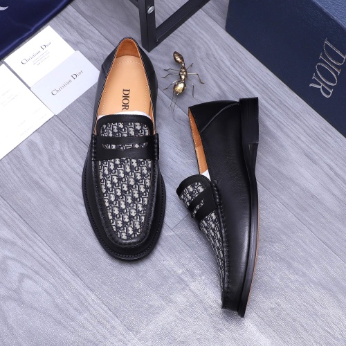 Cheap Christian Dior Leather Shoes For Men #1209336 Replica Wholesale [$98.00 USD] [ITEM#1209336] on Replica Christian Dior Leather Shoes