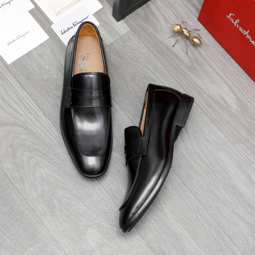 Cheap Salvatore Ferragamo Leather Shoes For Men #1209344 Replica Wholesale [$102.00 USD] [ITEM#1209344] on Replica Salvatore Ferragamo Leather Shoes