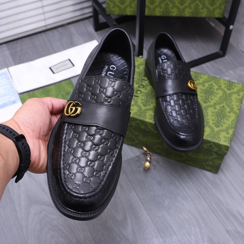 Cheap Gucci Oxfords Shoes For Men #1209386 Replica Wholesale [$88.00 USD] [ITEM#1209386] on Replica Gucci Oxfords Shoes