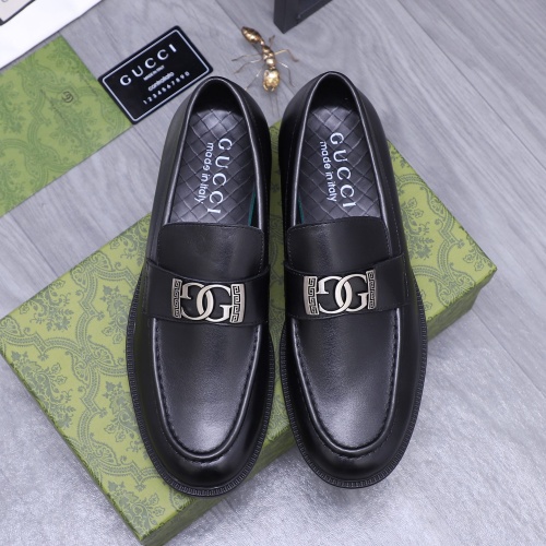 Cheap Gucci Oxfords Shoes For Men #1209387 Replica Wholesale [$88.00 USD] [ITEM#1209387] on Replica Gucci Oxfords Shoes