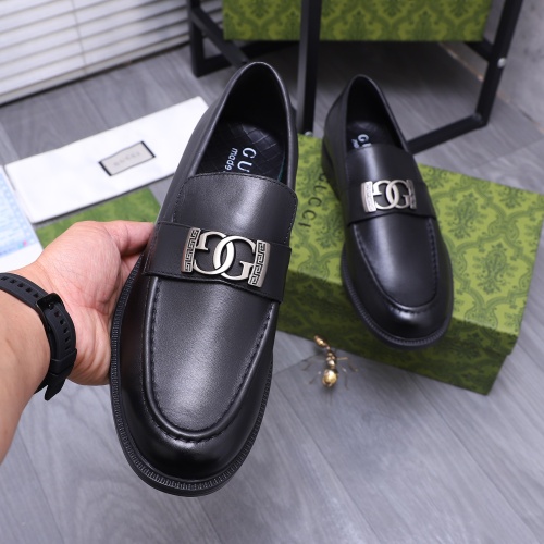 Cheap Gucci Oxfords Shoes For Men #1209387 Replica Wholesale [$88.00 USD] [ITEM#1209387] on Replica Gucci Oxfords Shoes