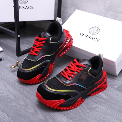 Cheap Versace Casual Shoes For Men #1209391 Replica Wholesale [$92.00 USD] [ITEM#1209391] on Replica Versace Casual Shoes